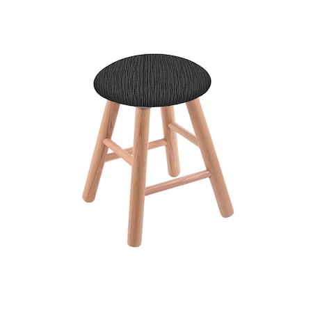 Holland Bar Stool Co Oak Vanity Stool, Natural Finish, Rein Thatch Seat RC18OSNat018
